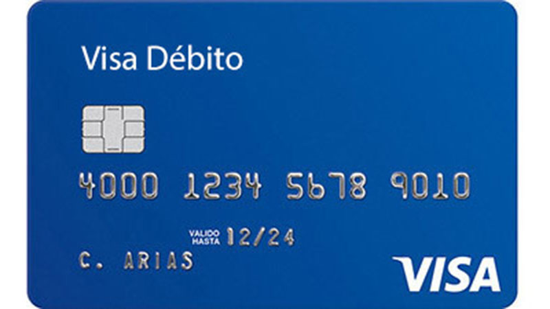 tarjeta visa debito