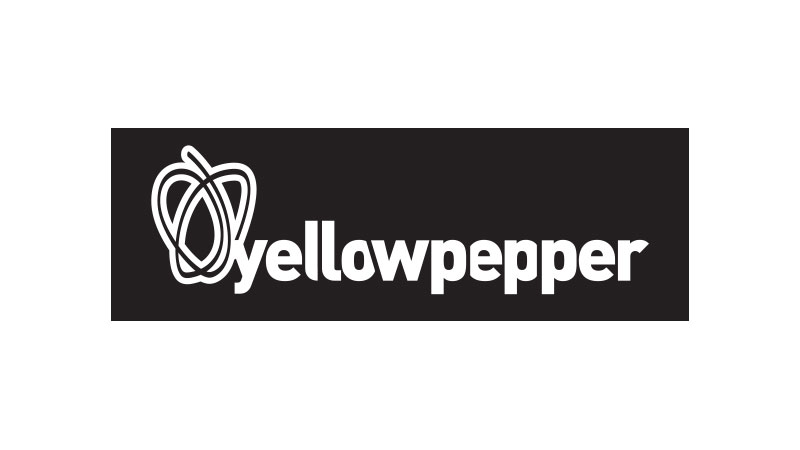 yellowpepper black and white logo
